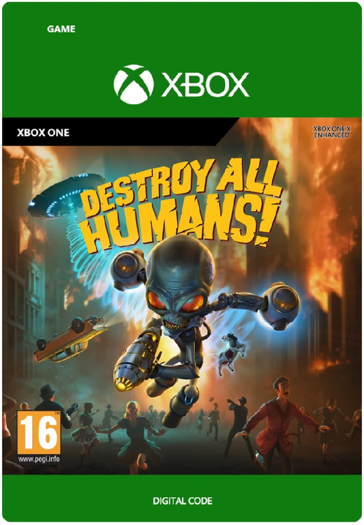 ✅❤️DESTROY ALL HUMANS!❤️XBOX ONE|XS🔑 KEY✅