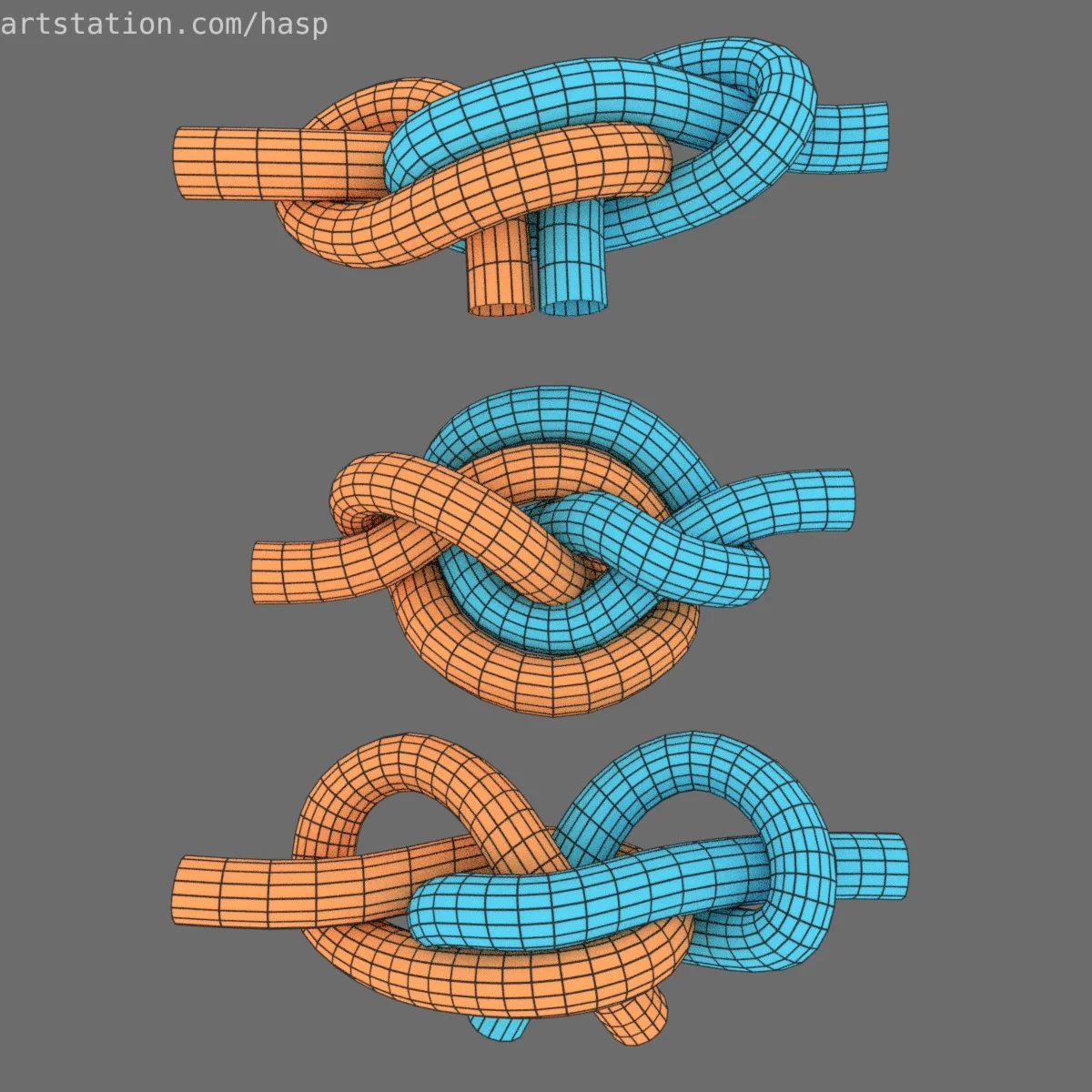 abok 1408 knot 3d model