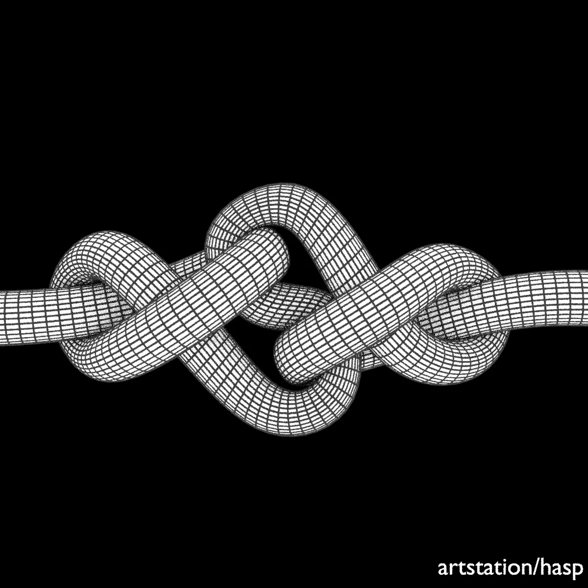 eternity knot 3d model