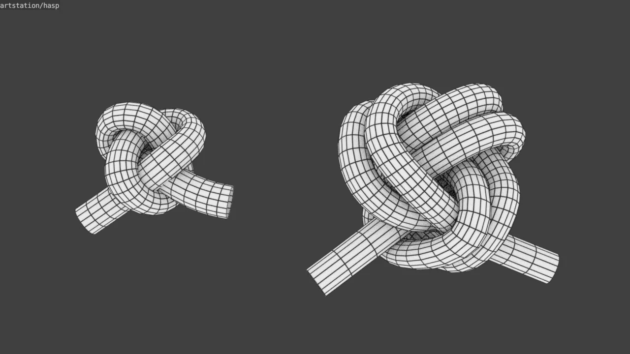 tweenie knot 3d model