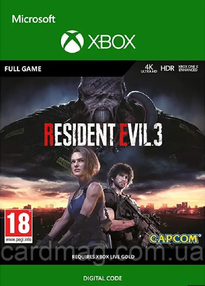 RESIDENT EVIL 3 ✅(XBOX ONE, SERIES X|S) KEY🔑