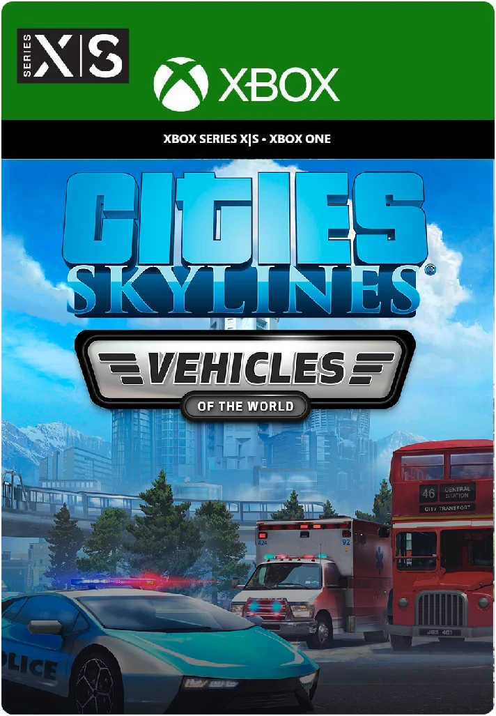 ✅❤️CITIES: SKYLINES - VEHICLES OF THE WORLD❤️XBOX🔑KEY