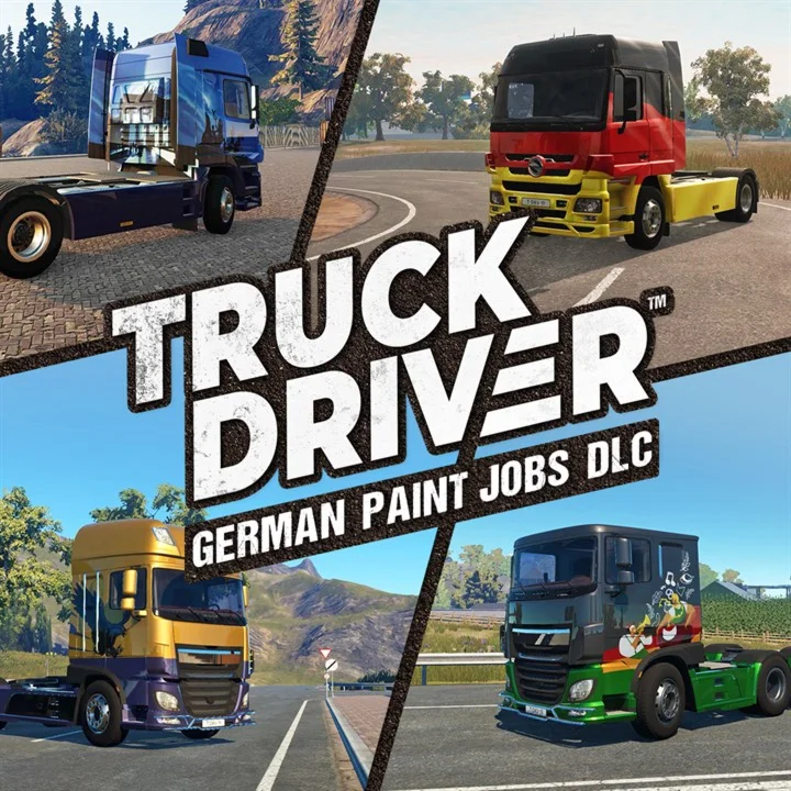 Truck Driver - German Paint Jobs DLC XBOX [ Ключ  ]