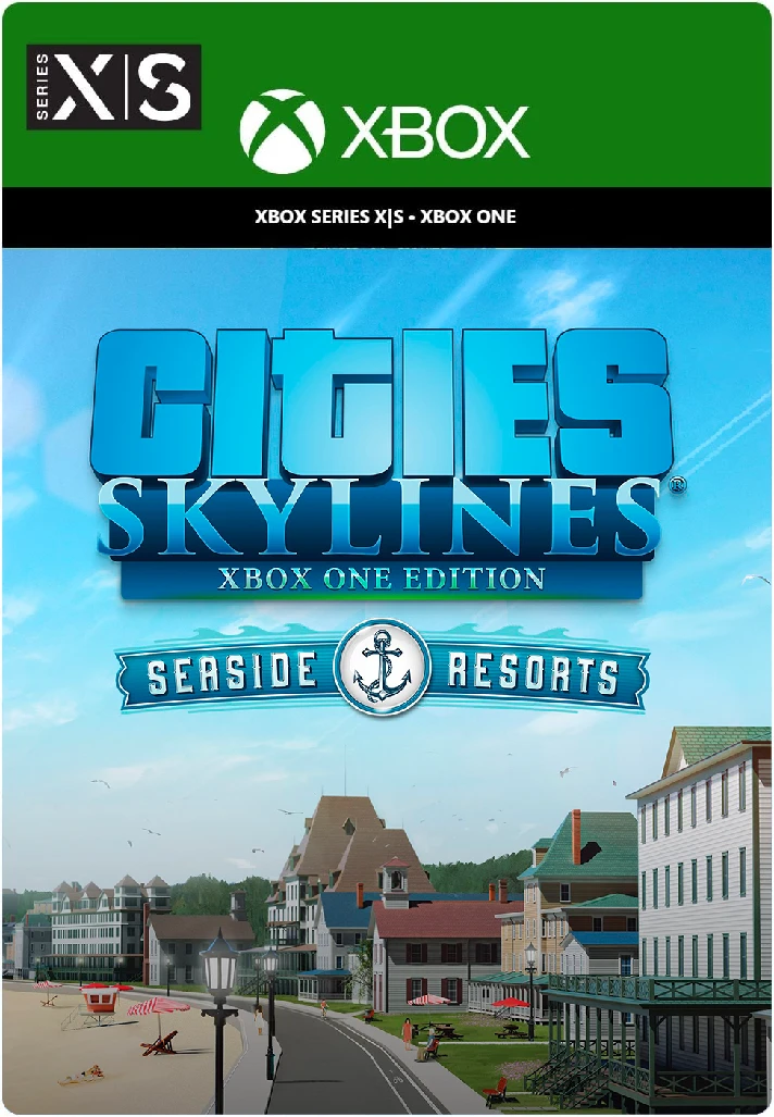 ✅❤️CITIES: SKYLINES - SEASIDE RESORTS DLC✅XBOX🔑KEY