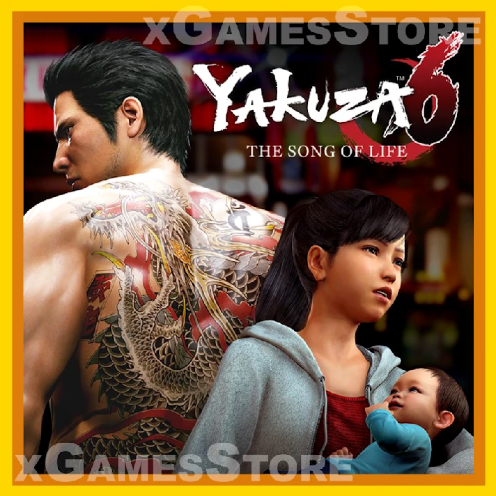 🎮Yakuza 6: The Song of Life XBOX🔑KEY🌎