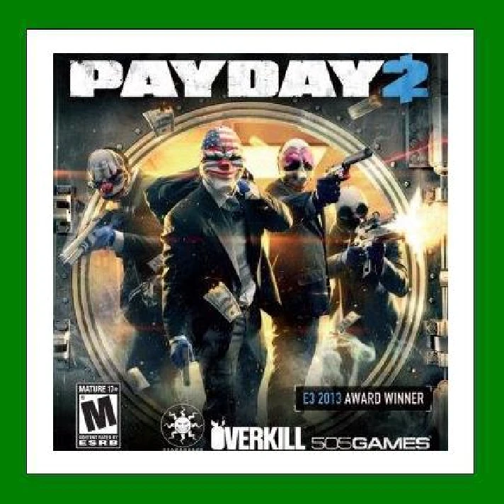 ✅PAYDAY 2✔️Steam⭐Rent account✔️Online✔️GFN🌎