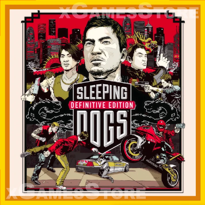 🎮Sleeping Dogs™ Definitive Edition XBOX🔑KEY🌎