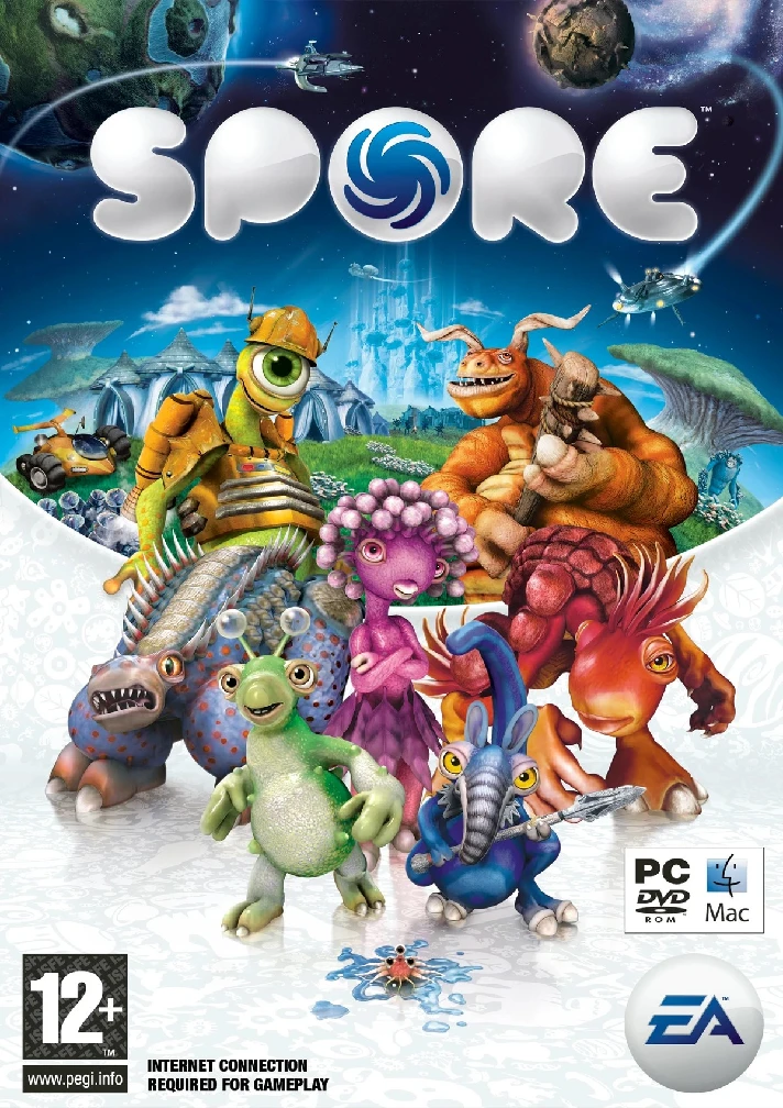 SPORE (Origin key) Region free / Multilanguage