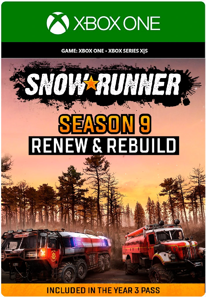 ✅❤️SNOWRUNNER - SEASON 9: RENEW & REBUILD❤️XBOX🔑KE