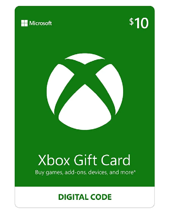 🔰 Xbox Gift Card ✅ 10$ USD (USA)[No fees][Instantly]