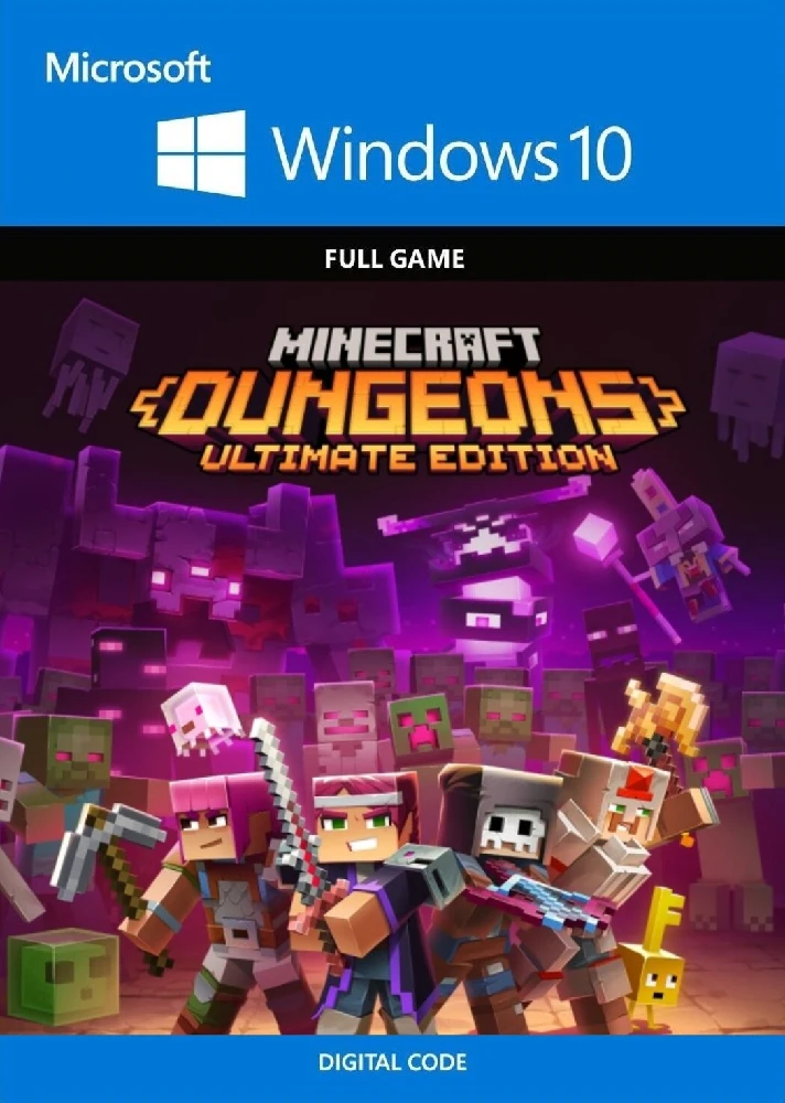 🌍 Minecraft Dungeons Ultimate Edition Windows KEY🔑+🎁