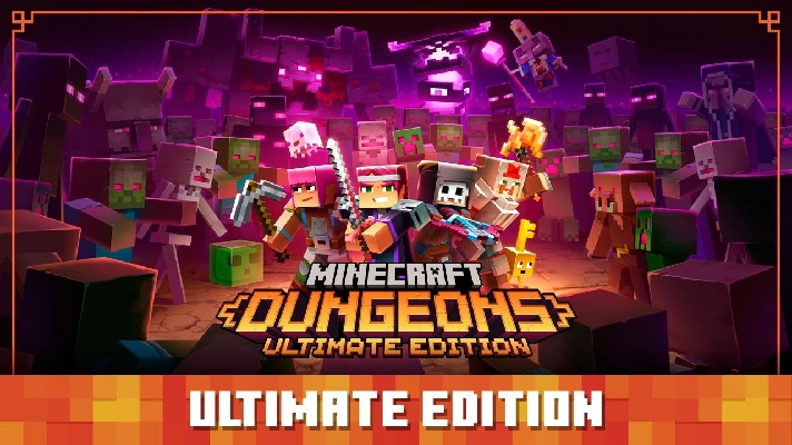 🌍 Minecraft Dungeons Ultimate Edition Windows KEY🔑+🎁