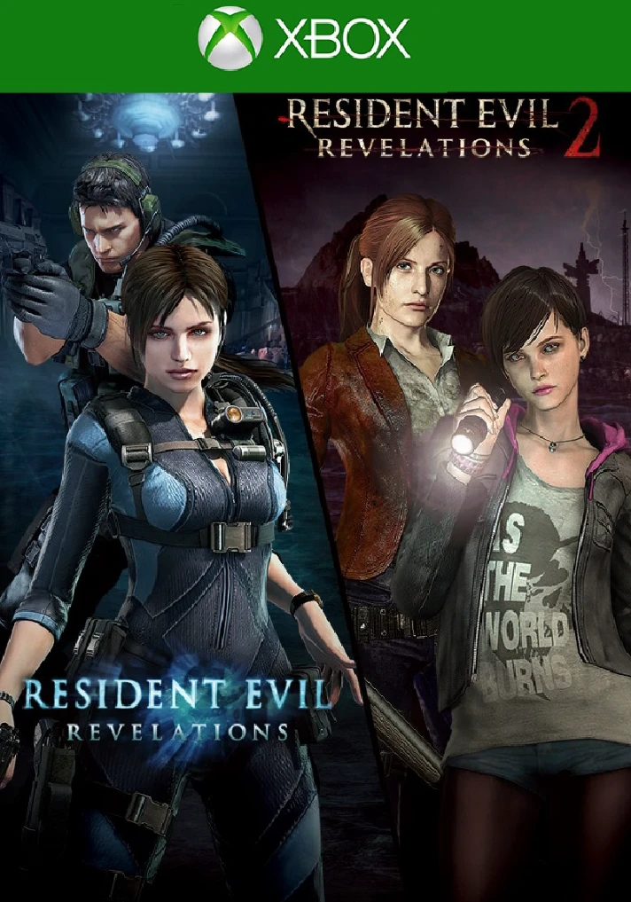 RESIDENT EVIL REVELATIONS 1 & 2 BUNDLE ✅XBOX KEY🔑