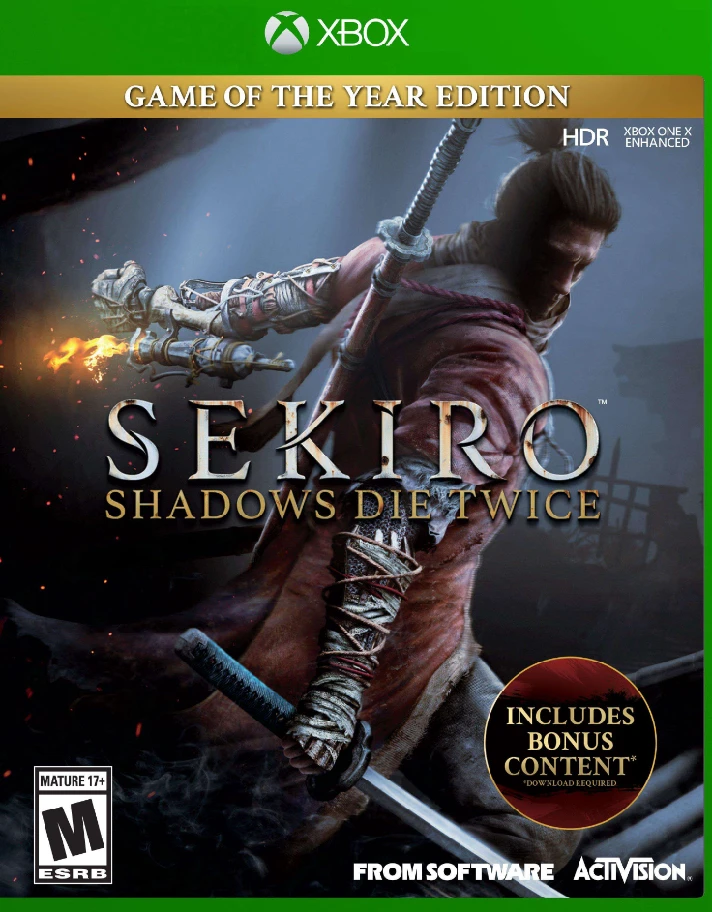 SEKIRO: SHADOWS DIE TWICE GOTY EDITION ✅XBOX KEY🔑