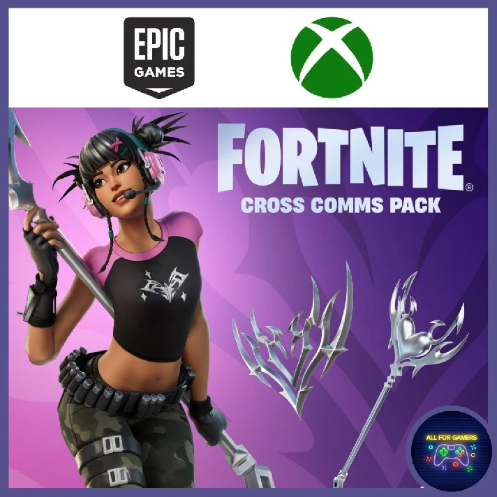 🟣🔝Fortnite: Cross Comms Pack + 600 VB XBOX/PC 🔑