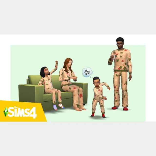 The Sims 4 Комплект ночного белья Вечеринка с ночёвкой