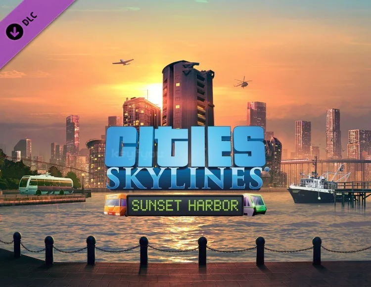 Cities: Skylines - Sunset Harbor / STEAM DLC КЛЮЧ 🔥