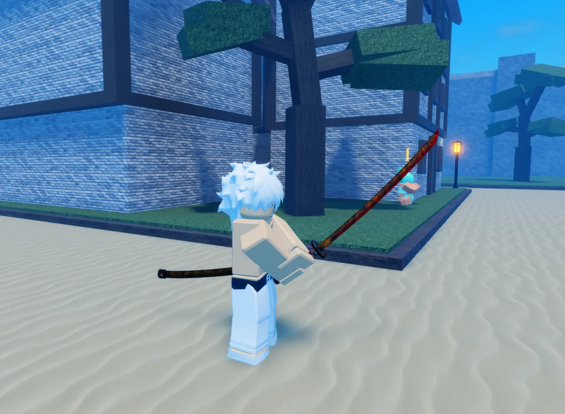 Musashi's Crimson Katana