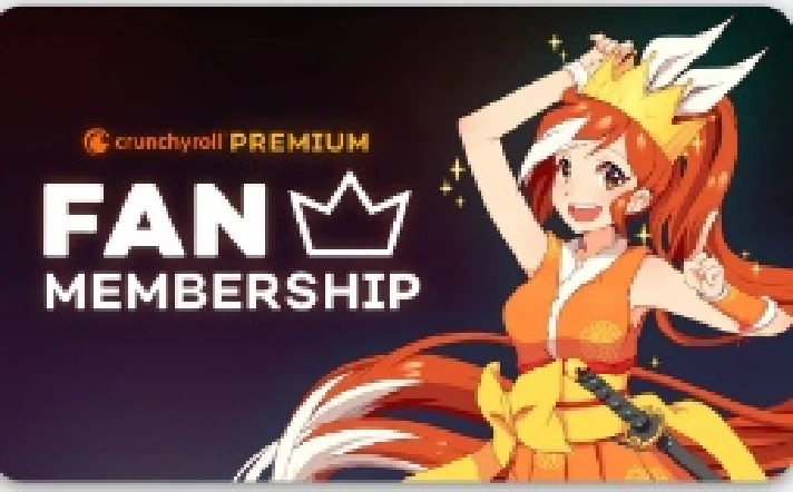 ✅Crunchyroll Mega Fan| 1 months subscriptions new acc✅