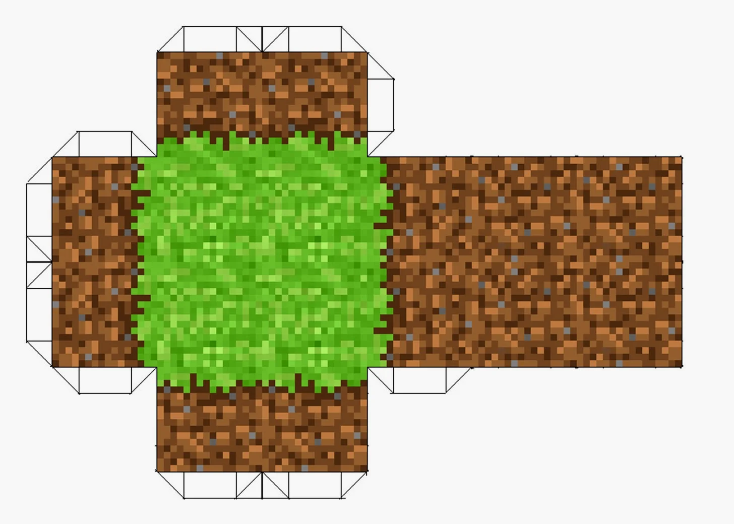 50+ распечаток Minecraft из бумаги