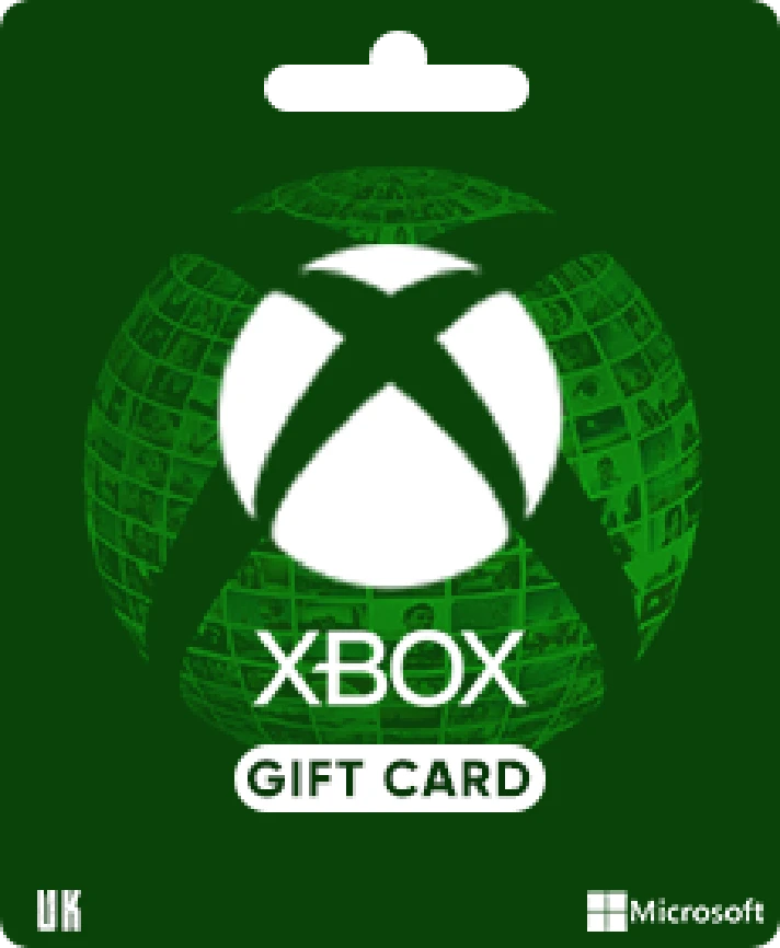 Xbox Live Gift Card 5-50 £ (United Kingdom)