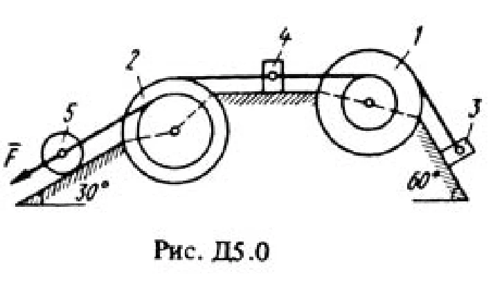 Термех Тарг 1988 решение задачи Д5 В06 (рис. 0 усл. 6)