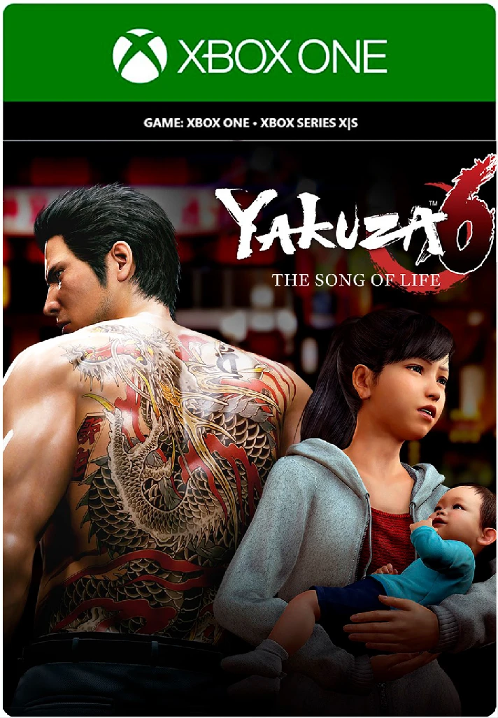 ✅❤️YAKUZA 6: THE SONG OF LIFE❤️XBOX ONE|XS🔑KEY✅