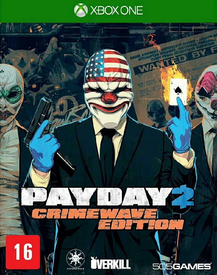 🔥 PAYDAY 2: CRIMEWAVE EDITION XBOX ONE KEY + GIFT 🎁