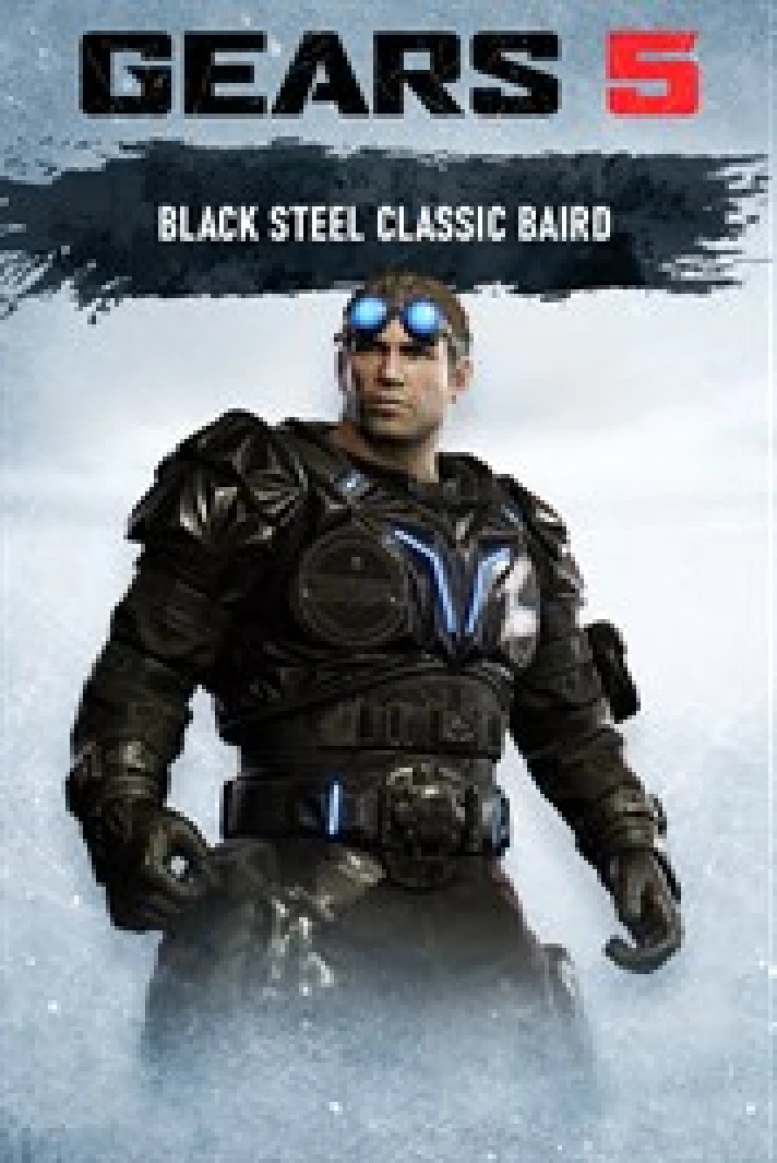 🟢Gears 5: Black Steel Classic Beard Xbox Activation+🎁