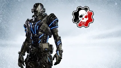 🟢 Gears 5: Боец ОНР (жен.) — «Чёрная сталь» Xbox + 🎁