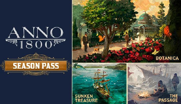 Anno 1800 - Season Pass DLC STEAM•RU ⚡️AUTO 💳0% CARDS