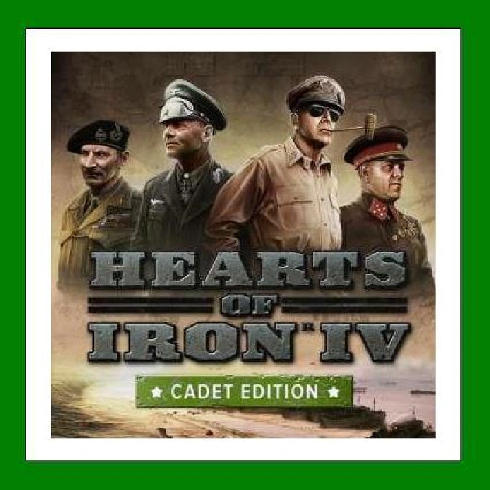 ✅Hearts of Iron IV: Cadet Edition✔️Steam⭐Rent✔️Online