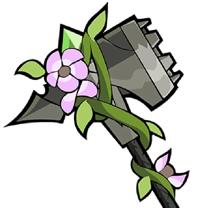 Brawlhalla. Primrose Mallet, Hammer weapon skin