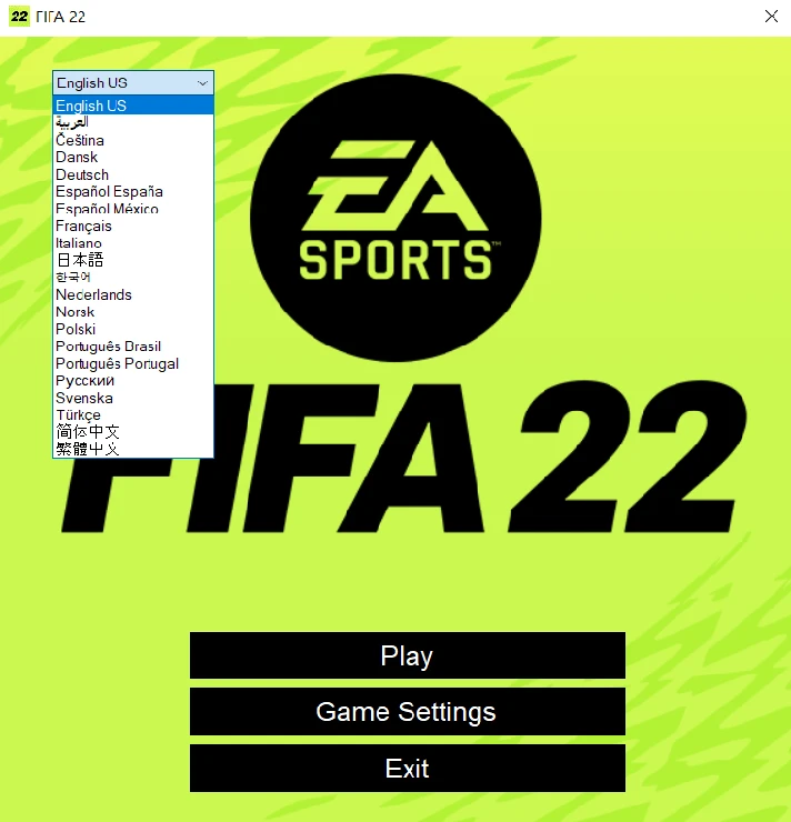 FIFA 22 PC Origin account (Offline play) Multilanguage