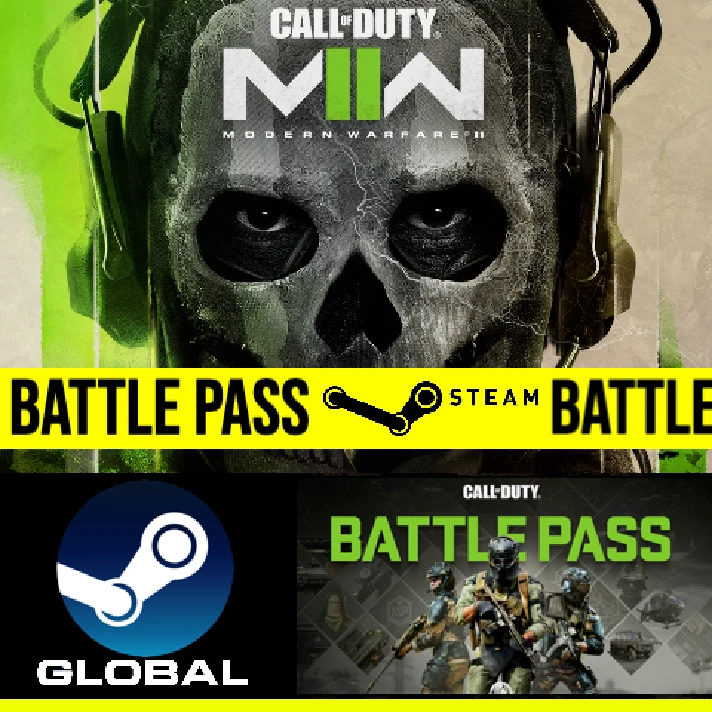 ⭐️ALL REGIONS⭐️BATTLE PASS Call of Duty MW2/WR2 STEAM