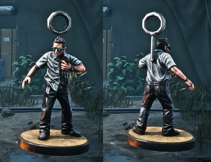 DBD: Амулет - Вручную Покрашенный Дуайт + Бонус