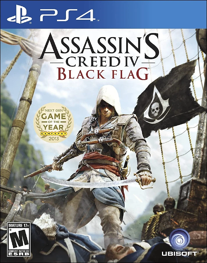 Assassin´s Creed 4 Black Flag  PS4   Rent 5 days