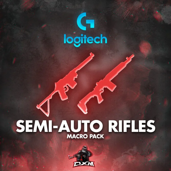 SEMI-AUTO RIFLES MACRO PACK LOGITECH