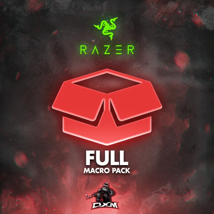 FULL PACK MACRO RAZER