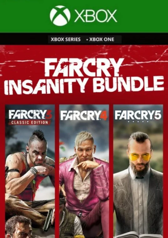 FAR CRY INSANITY BUNDLE (3+4+5)✅XBOX КЛЮЧ