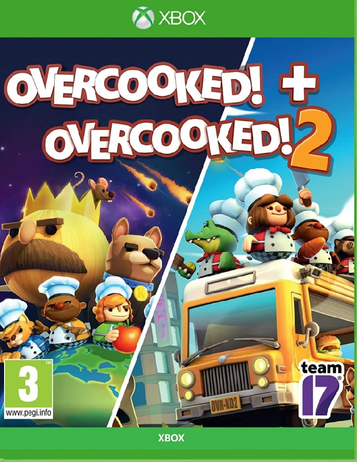 OVERCOOKED! + OVERCOOKED! 2 ✅(XBOX ONE, X|S) KEY🔑