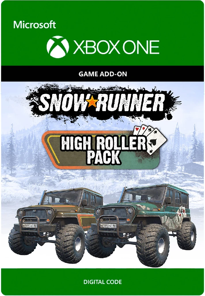 ✅❤️SNOWRUNNER - HIGH ROLLER PACK DLC❤️XBOX ONE|XS🔑KEY