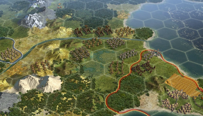 🔥Civilization V: Scrambled Continents Map RU/CIS💳0%🔥