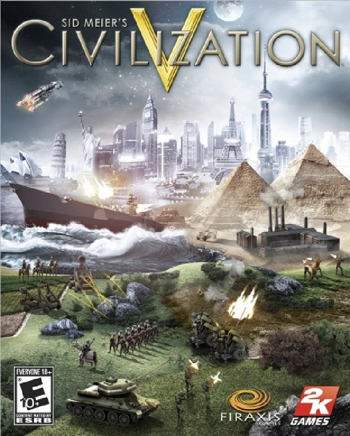 🔥Civilization V: Scrambled Continents Map RU/CIS💳0%🔥