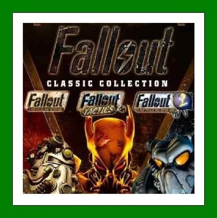 ✅Fallout 1 + 2 + Tactics: Classic Collection✔️⭐Rent🌎