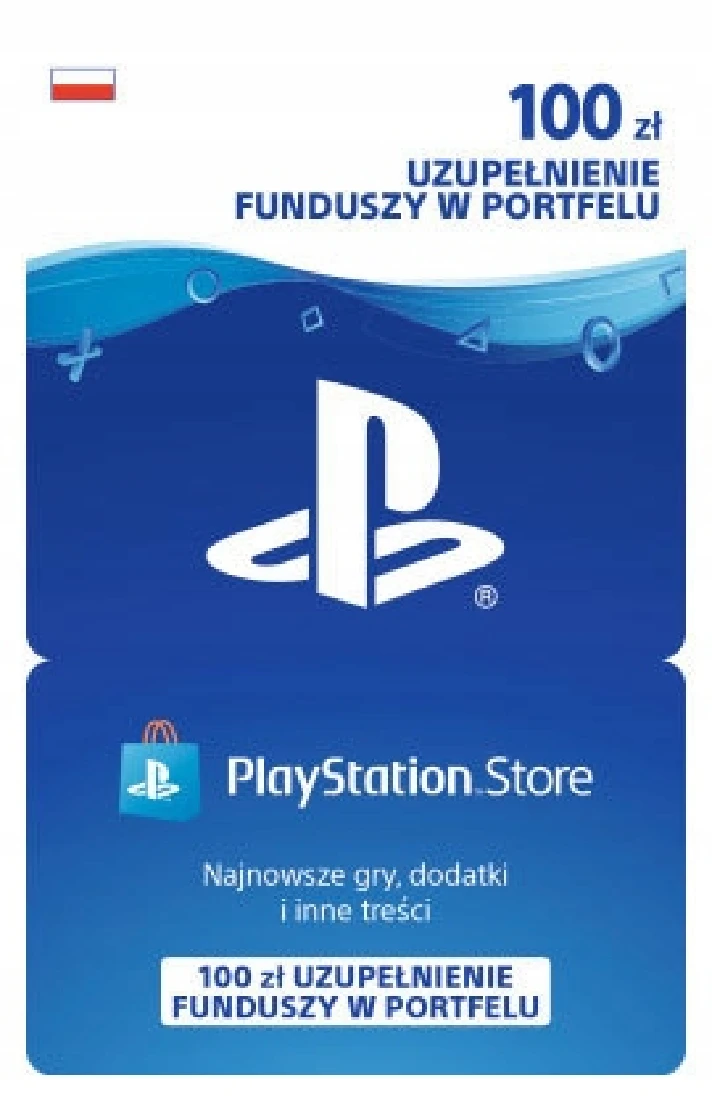 ⭐100 PLN Playstation Network PSN Poland✅ WITHOUT FEE