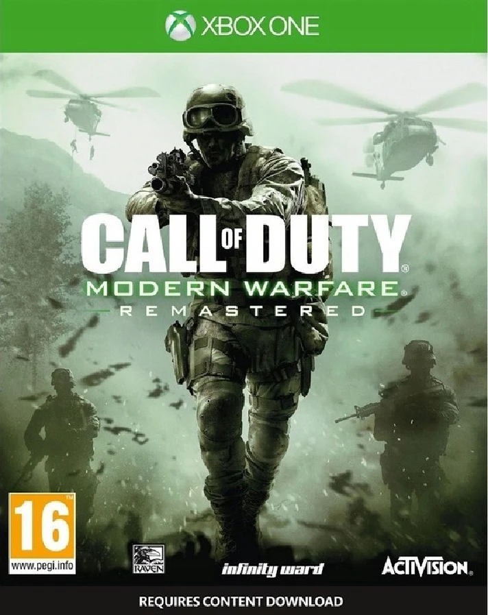 🔥🎮CALL OF DUTY MODERN WARFARE REMASTERED XBOX ONE🎮🔥