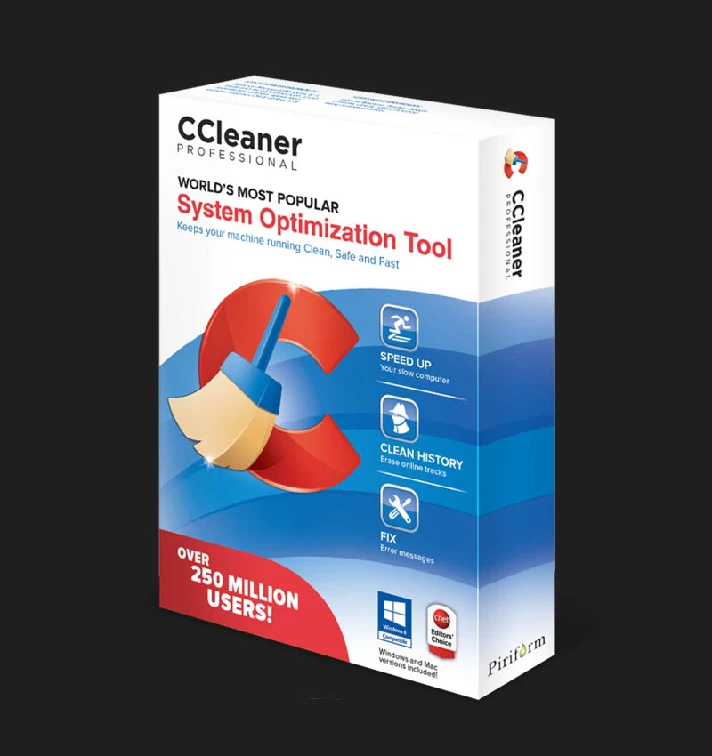 🔑 CCleaner Professional 1 YEAR 1 DEVICE LICENSE KEY