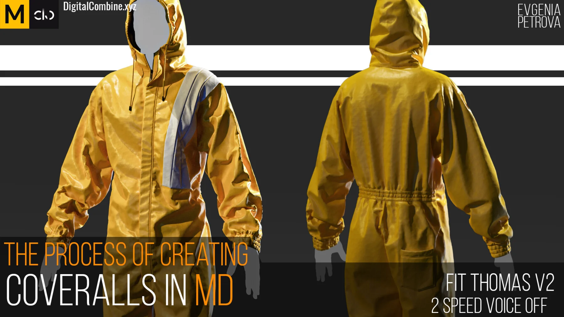 The process of creating COVERALLS in Marvelous designer