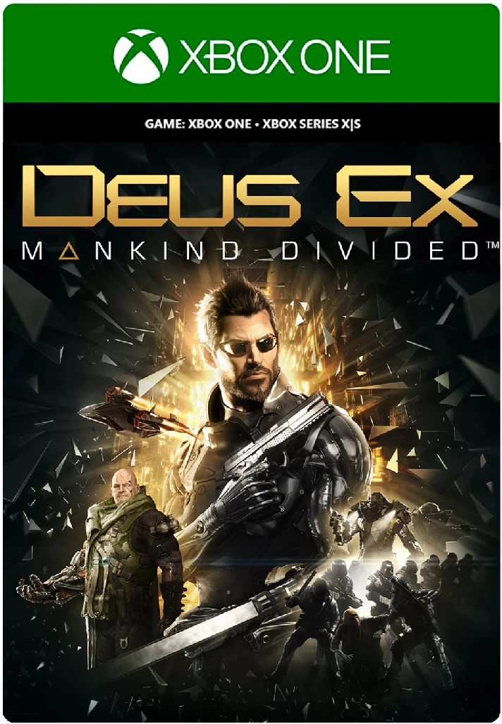 ✅❤️DEUS EX: MANKIND DIVIDED❤️XBOX ONE|XS🔑KEY✅